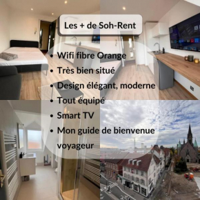 Soh Rent Studio Schiltigheim centre - Tv - Wifi